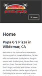 Mobile Screenshot of papagspizza.com